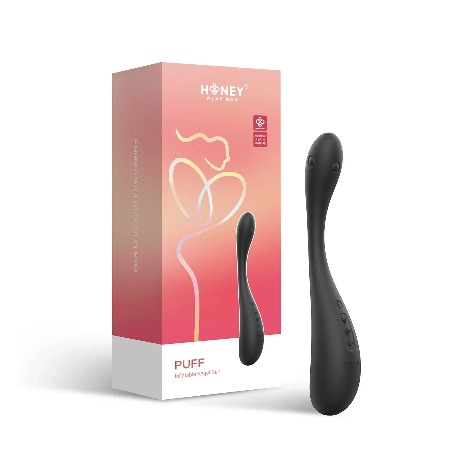 Honey Play Box App Controlled Toys Honey Play Box Puff Inflatable Kegel Ball