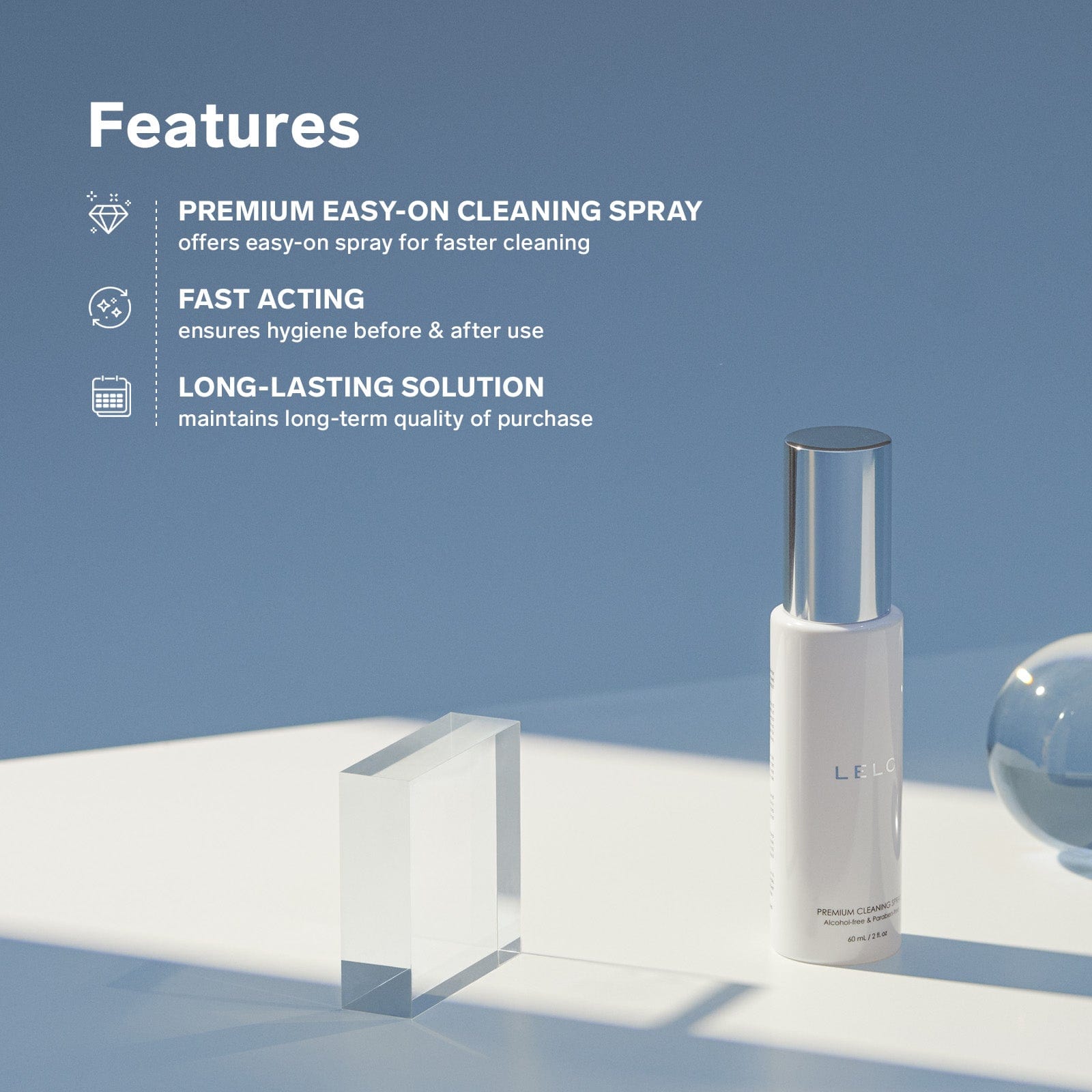LELO Lubes & Lotions Lelo Antibacterial Toy Cleaning Spray