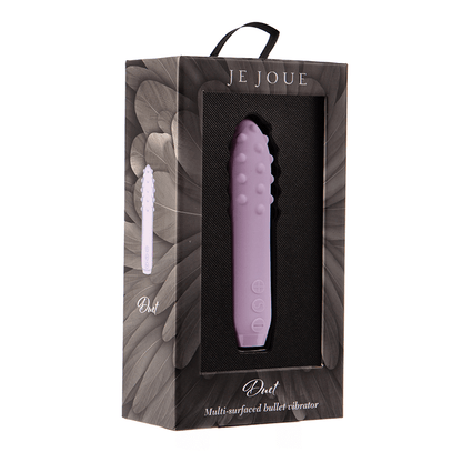 Je Joue Vibrators Lilac Je Joue Duet Bullet