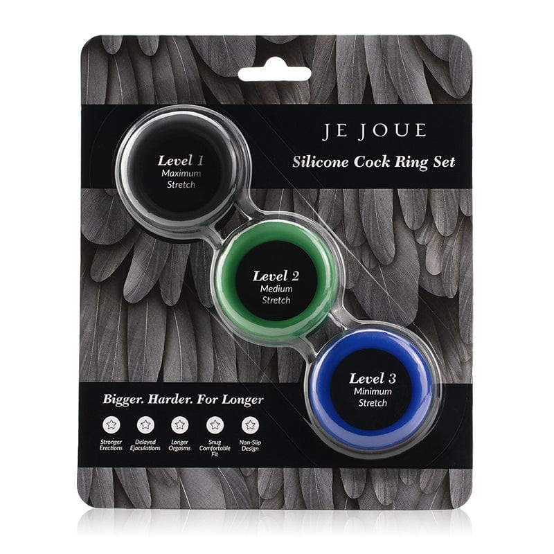 Je Joue Cock Rings Je Joue Silicone Cock Ring 3 Pack