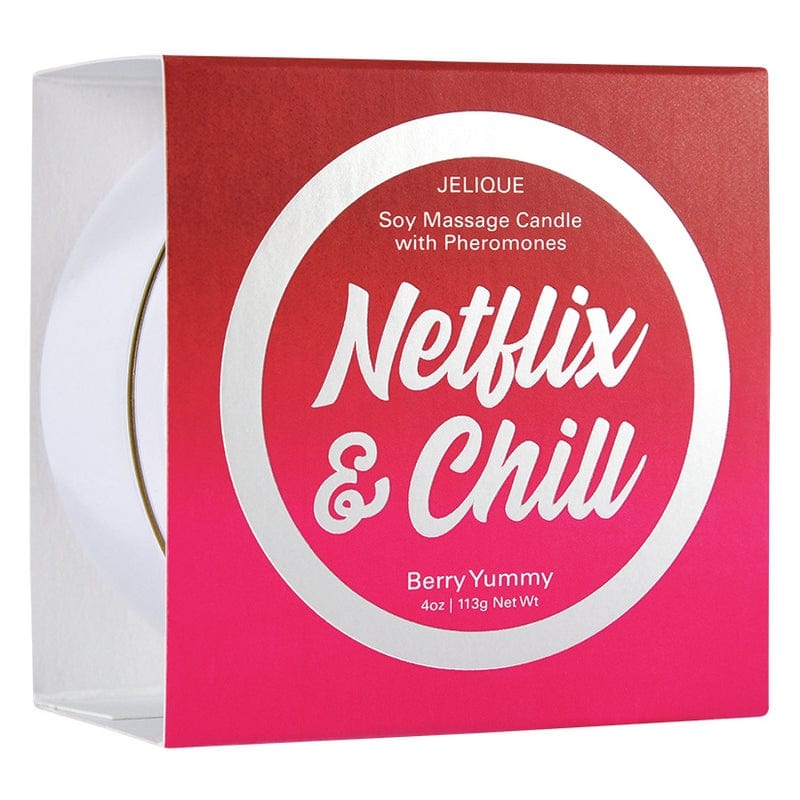 Jelique Products Massage Candles Jelique Netflix & Chill Berry Yummy Massage Candle