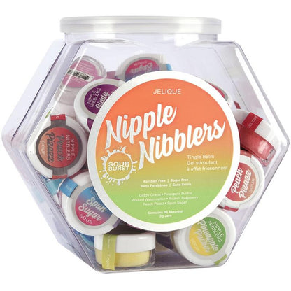 Jelique Products Lubes & Lotions Jelique Products Nipple Nibblers Sour Tingle Balm Mixed Bowl