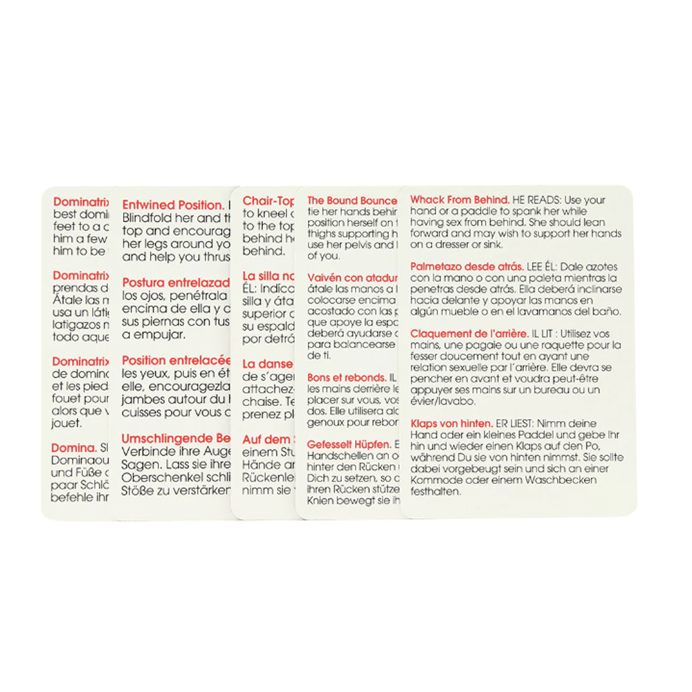 Kheper Games Inc 50 Positions of Bondage Card Game