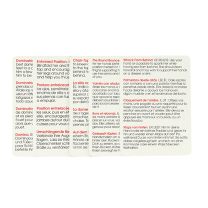 Kheper Games Inc 50 Positions of Bondage Card Game