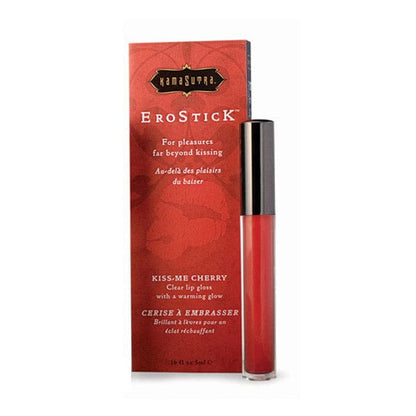 Kama Sutra Sensual Love Cherry Kama Sutra Erostick Clear Lip Gloss