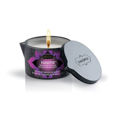 Kama Sutra Sensual Love Island Passion Berry Kama Sutra Ignite Massage Candle