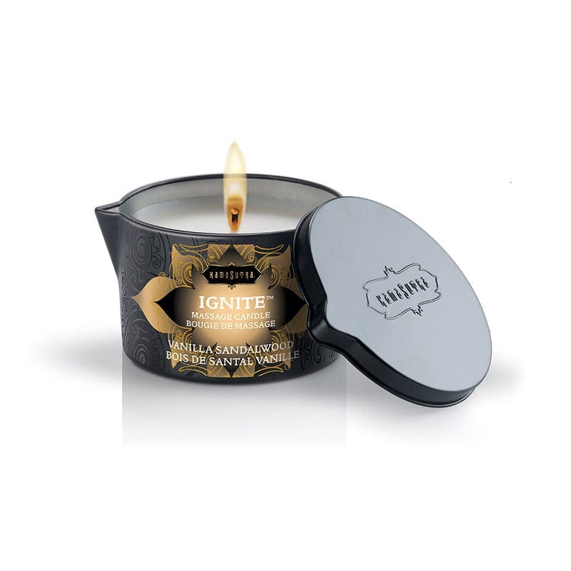 Kama Sutra Sensual Love Vanilla Sandalwood Kama Sutra Ignite Massage Candle