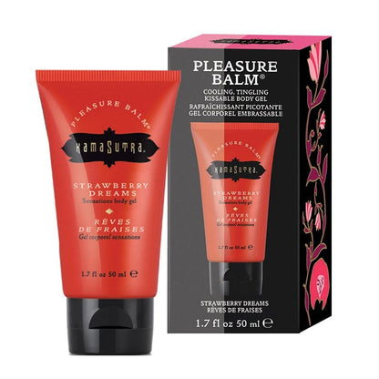 Kama Sutra Lubes & Lotions Strawberry Dreams Kama Sutra Pleasure Balm Stimulating Gel