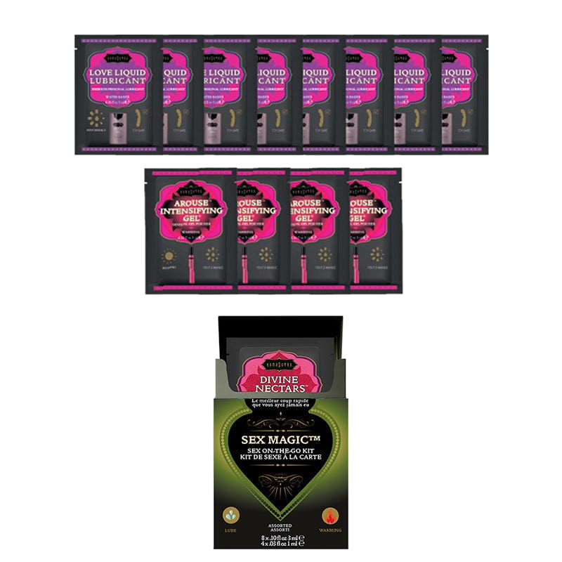 Kama Sutra Lubes & Lotions Kama Sutra Sex To Go Sex Magic Packet Set