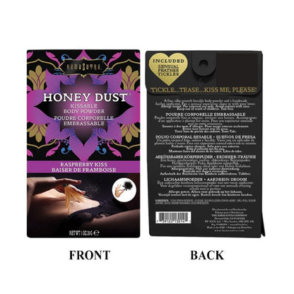 Kama Sutra Sensual Love Raspberry Kiss / 1 oz Kama Sutra Honey Dust Kissable Body Powder