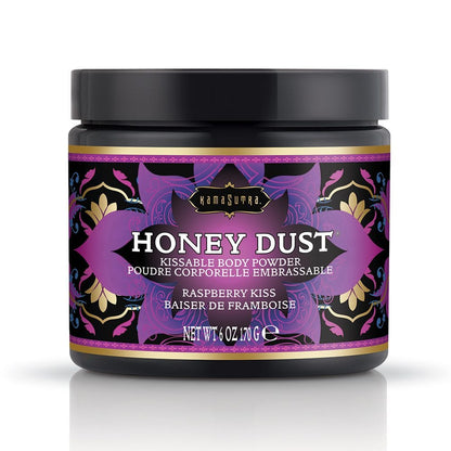 Kama Sutra Sensual Love Raspberry Kiss / 6 oz Kama Sutra Honey Dust Kissable Body Powder