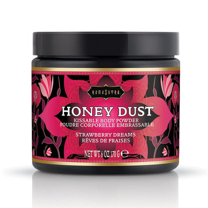 Kama Sutra Sensual Love Strawberry Dreams / 6 oz Kama Sutra Honey Dust Kissable Body Powder
