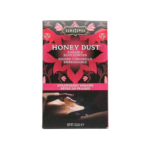 Kama Sutra Sensual Love Strawberry Dreams / 1 oz Kama Sutra Honey Dust Kissable Body Powder