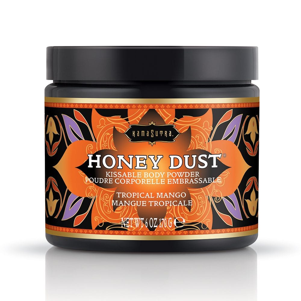 Kama Sutra Sensual Love Tropical Mango / 6 oz Kama Sutra Honey Dust Kissable Body Powder