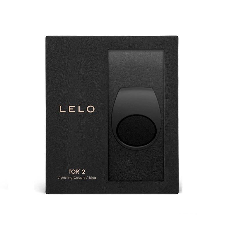 LELO Cock Rings Black Lelo Tor 2 Vibrating Cock Ring