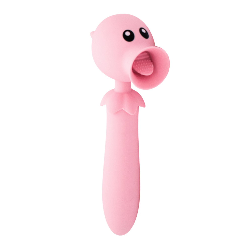 Natalie's Toybox Clitoral Stimulators Natalie's Toybox Lick N’ Stick Clit Flicker & G-Spot Vibrator