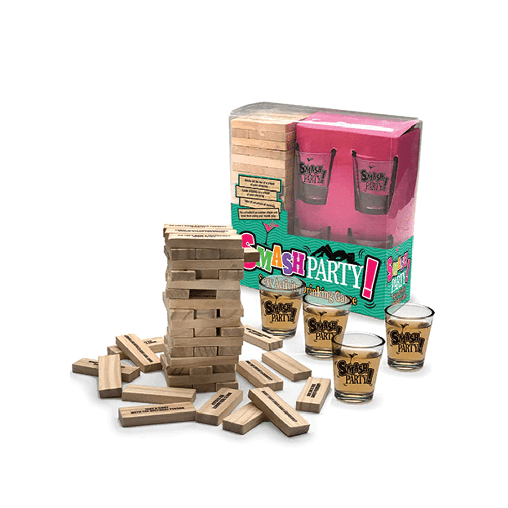 Little Genie Novelties & Parties Little Genie Smash Party Sexy Tipping Tower Drinking Game