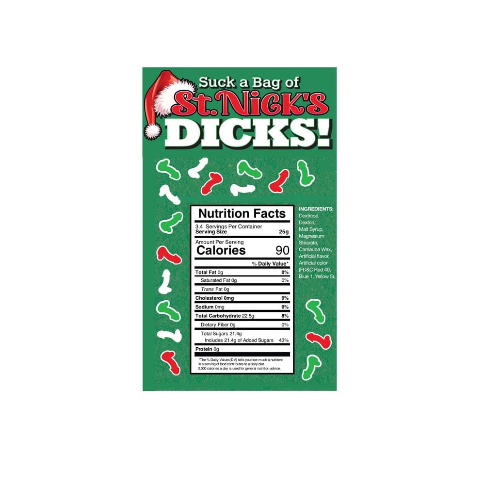 Little Genie Productions Suck a Bag of St Nick's Dicks - 3oz bag