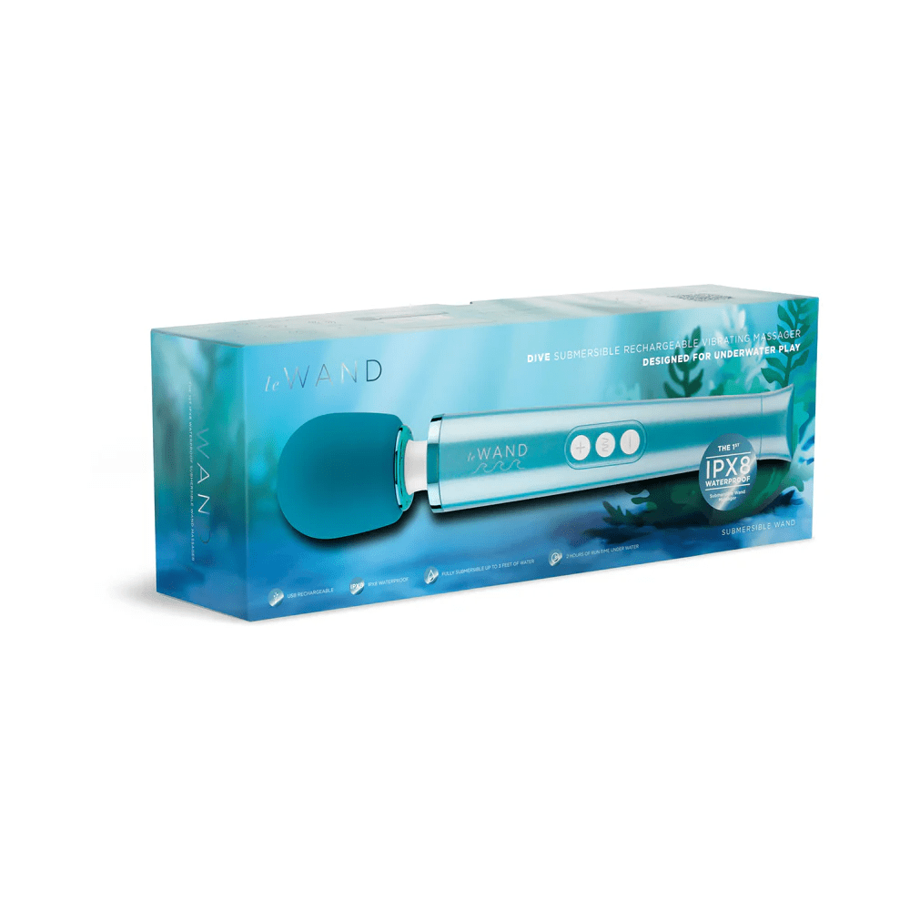 Le Wand Wand Vibrators Le Wand Dive Submersible Rechargeable Vibrating Massager