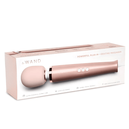 Le Wand Wand Massagers Rose Gold Le Wand Plug-In Vibrating Massager