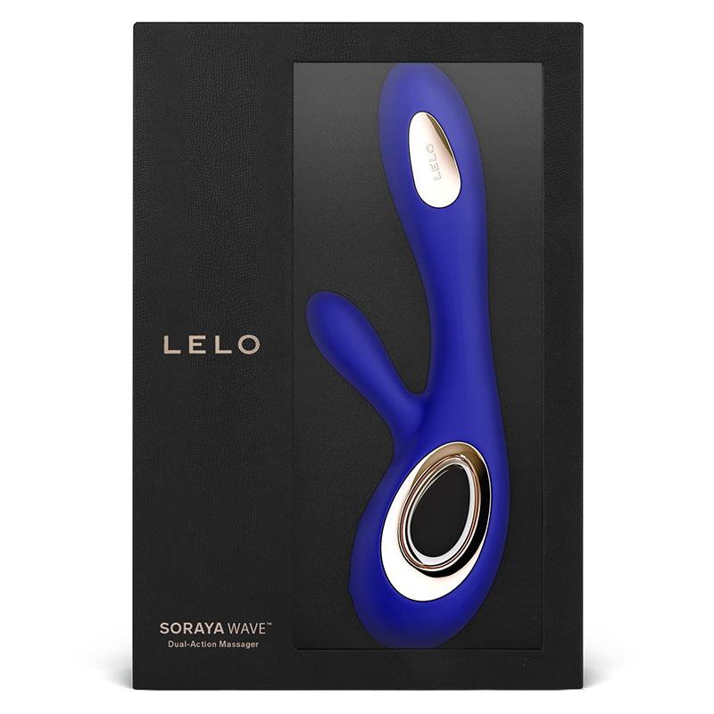 LELO Vibrators Midnight Blue Lelo Soraya Wave Rabbit Vibrator