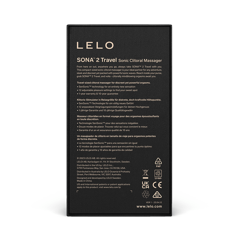 LELO Lelo Sona 2 Travel Size