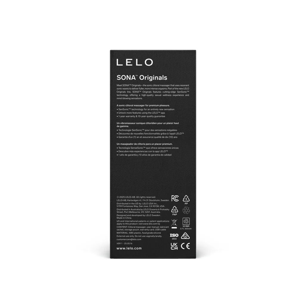 Lelo Sona Originals Sonic Clitoral Massager