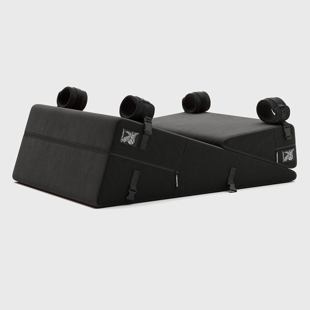 Liberator Sex Furniture Lush Black Liberator Black Label Wedge/Ramp Combo DuoTone