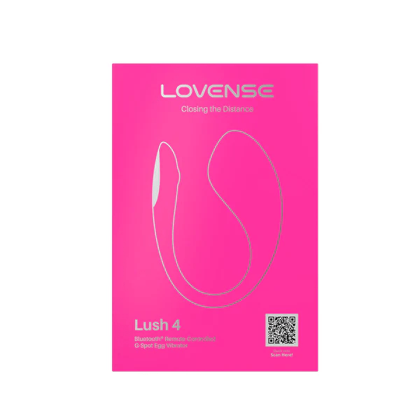 Lovense Vibrators Lovense Lush 4 Bluetooth Remote-Controlled G-Spot Egg Vibrator