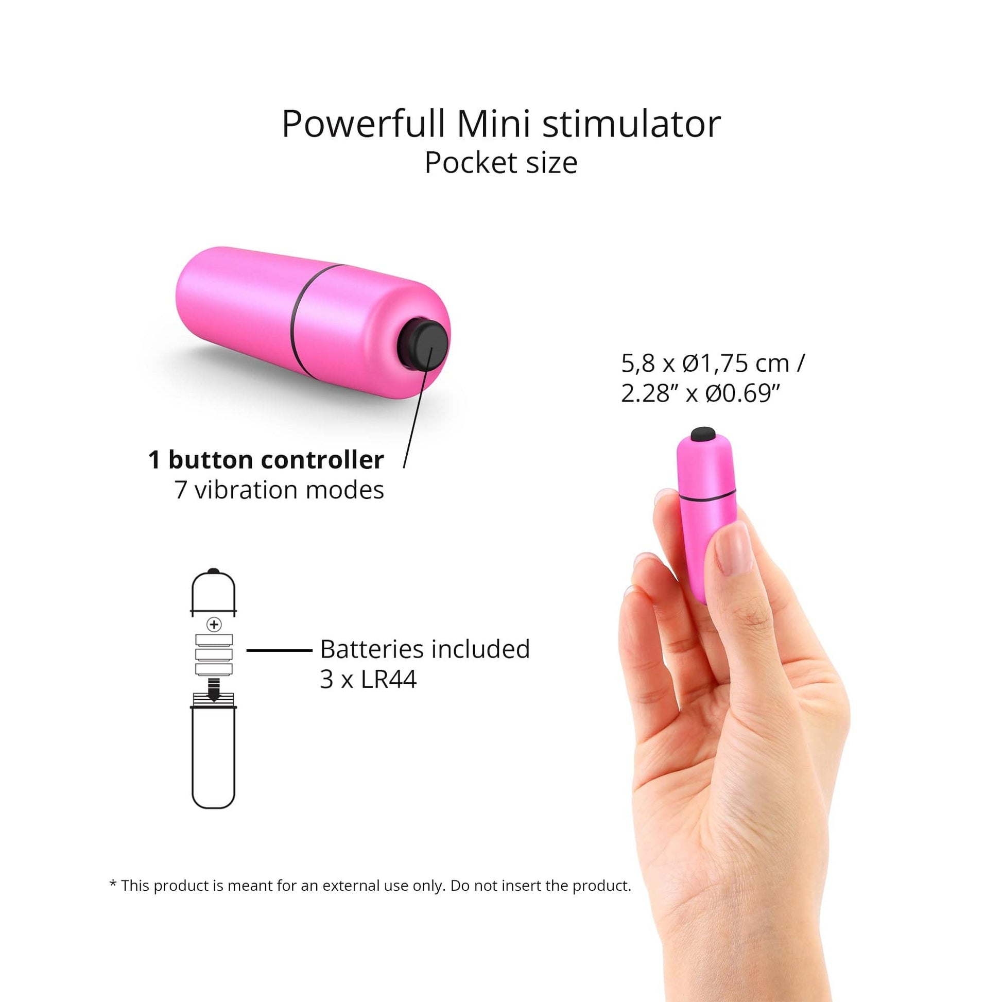 Love To Love Vibrators Love to Love Waouhhh Bullet Vibrator