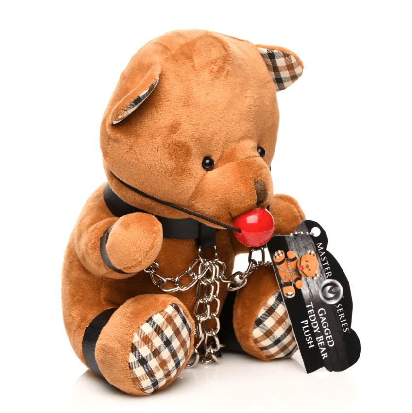 Master Series Novelties & Parties Master Series Gagged Bondage Teddy Bear Plush