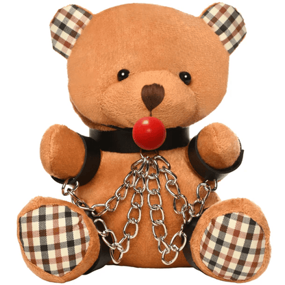 Master Series Novelties & Parties Master Series Gagged Bondage Teddy Bear Plush