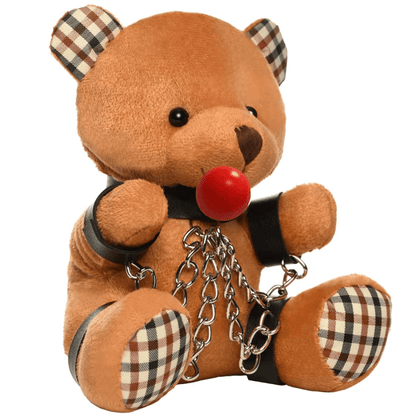 Master Series Novelties & Parties Master Series Gagged Bondage Teddy Bear Plush