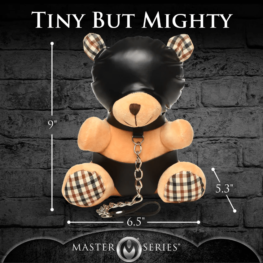 Master Series Novelties & Parties Master Series Hooded Bondage Teddy Bear