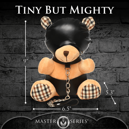 Master Series Novelties & Parties Master Series Hooded Bondage Teddy Bear