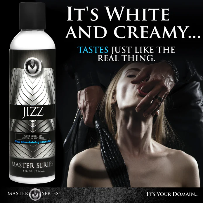 Master Series Jizz Water-Based Cum Scented Lube