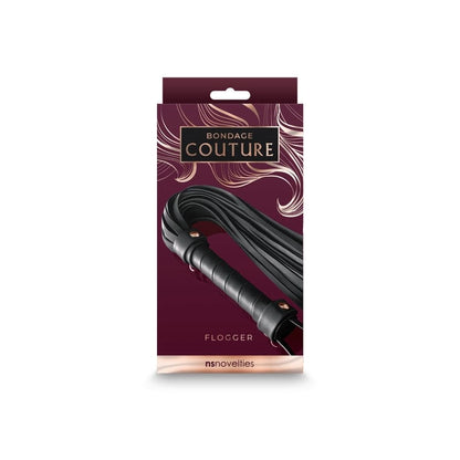 NS Novelties BDSM NS Novelties Bondage Couture Black Flogger