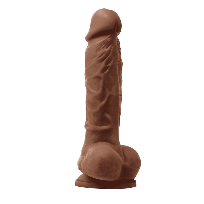 NS Novelties Dildos NS Novelties Colours 5″ Vibrating Brown Dildo
