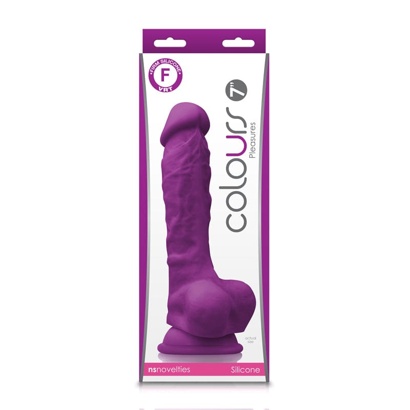 NS Novelties Dildos NS Novelties Colours Pleasures 7" Dildo