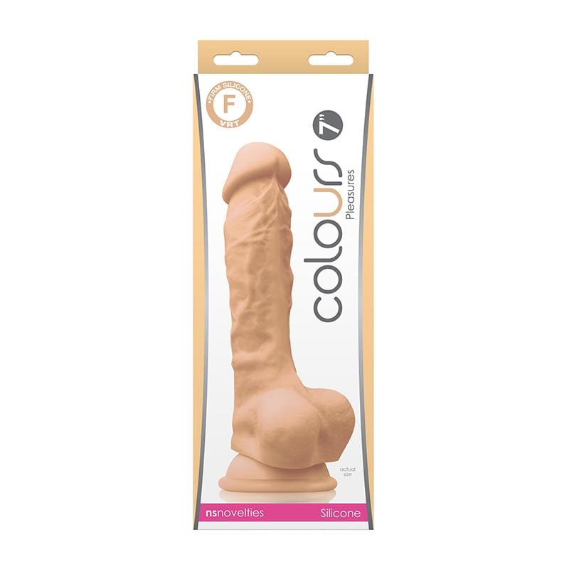NS Novelties Dildos NS Novelties Colours Pleasures 7" Dildo