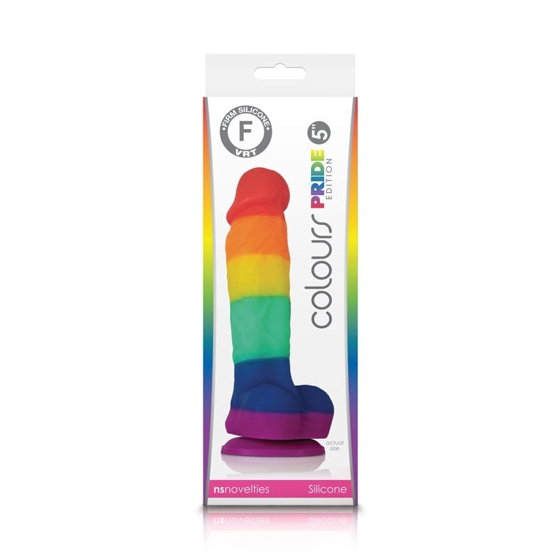 NS Novelties Dildos NS Novelties Colours Pride Edition 5" Rainbow Dildo