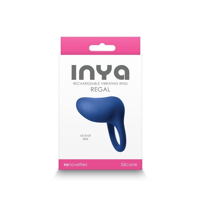 NS Novelties Cock Rings Blue NS Novelties Inya Regal Vibrating Ring