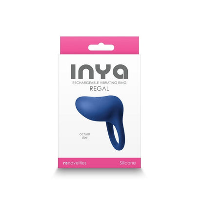 NS Novelties Cock Rings Blue NS Novelties Inya Regal Vibrating Ring