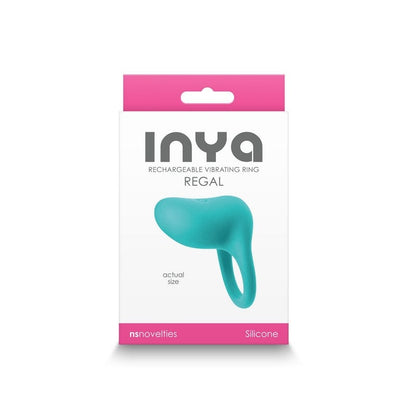 NS Novelties Cock Rings Teal NS Novelties Inya Regal Vibrating Ring