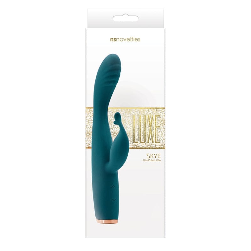 NS Novelties Vibrators Teal NS Novelties Luxe Skye Rabbit Vibrator