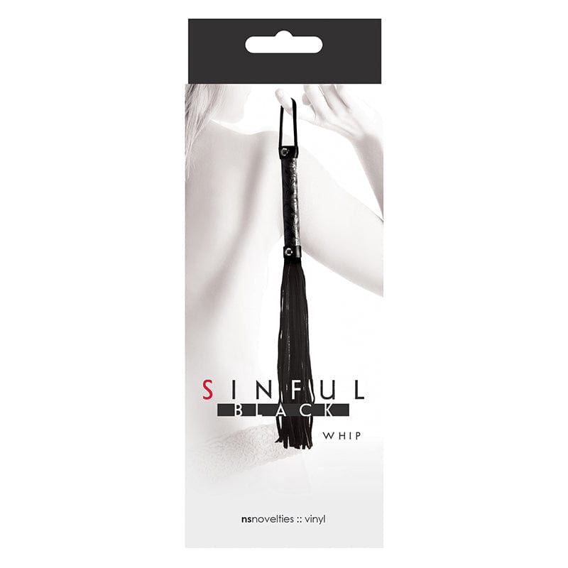 NS Novelties Bondage & Fetish NS Novelties Sinful Whip Black