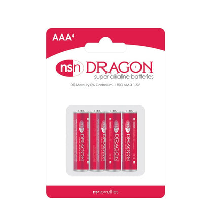 NS Novelties Dragon 4 pk Alkaline AAA