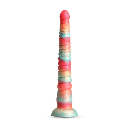 NS Novelties Red/Gold NS Novelties Colours Stacked 12" Dildo