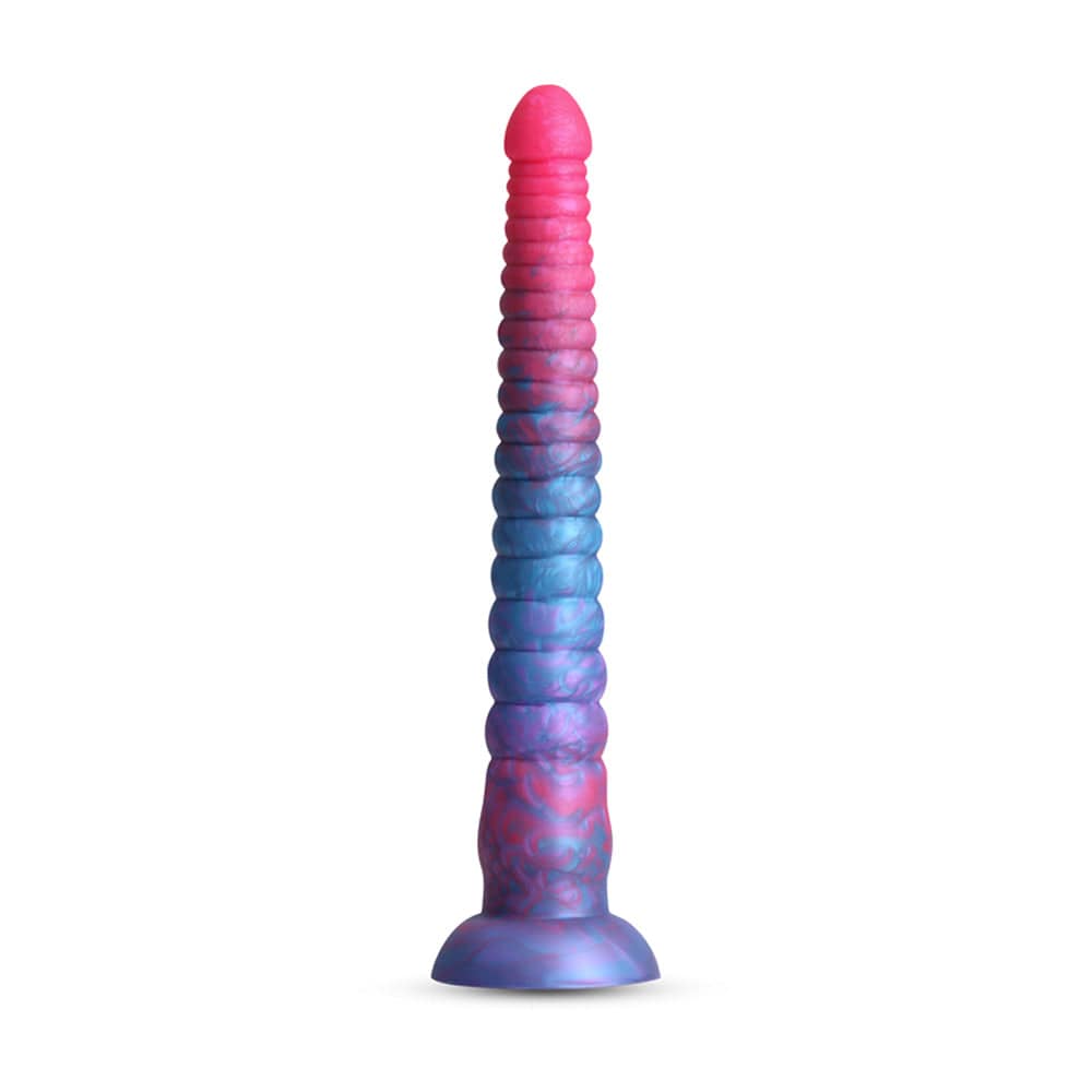 NS Novelties Colours - Stacked - 12" Dildo - Pink/Blu