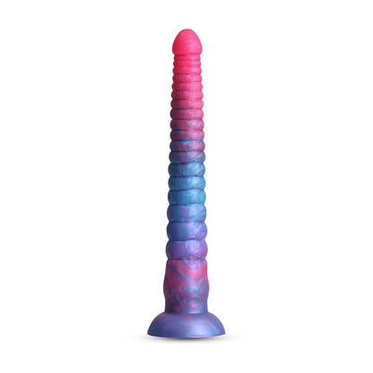 NS Novelties Colours - Stacked - 12" Dildo - Pink/Blu